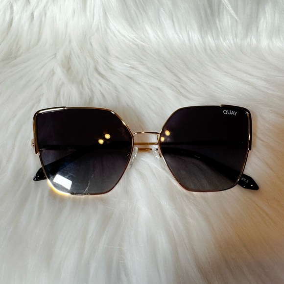 Quay Srsly 53MM Gradient Polarized Cat Eye Sunglasses - Picture 2 of 6